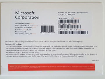English Windows Server 2012 R2 Std , Windows 2012 R2 Oem Key With Lifetime Guarantee