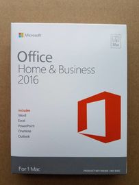 Original Computer Software System Office 2016 Home And Business Product Key For MAC