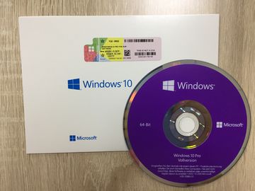 German Windows 10 Professional 64 Bit DVD , Windows 10 Key Code Valid For Lifetime