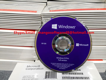 Genuine Spanish Windows 10 Pro OEM 64 Bit 1709 Version DVD Original Activation Key