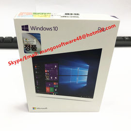 64/32 Bit USB 3.0 Windows 10 Pro Retail Box Sticker Download Professional Korean Language