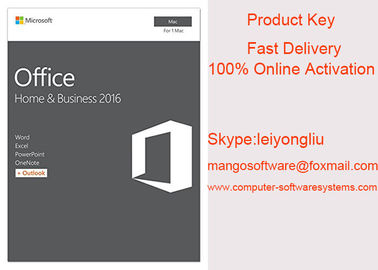 Software Download Microsoft Office Key Code 2016 Home And Business For MAC No Disc