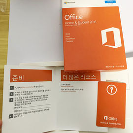 Laptops Original Microsoft Office 2016 Home And Student Key Card HS Multiple Language