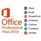 Software Office 2019 Professional Plus Retail Box Pack With DVD MS Key Code 64 Bit
